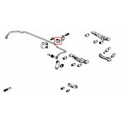Civic 5th Honda Rear Stabilizer silentbloc Hardrace