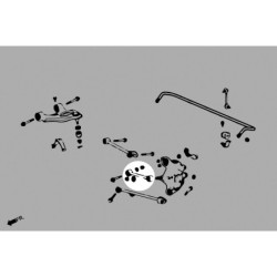 Accord 8th Honda Rear Toe Bras de suspension Hardrace