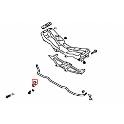 Legacy outback 5th BM BR 2009-2014 Subaru Reinforced Stabilizer silentbloc Hardrace
