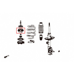 Fit jazz 1st Honda Front Reinforced Strut Mount Hardrace