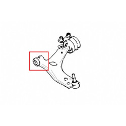 3 AXELA 1st BK 2003-2008 Mazda Bras inférieur avant silentbloc Hardrace