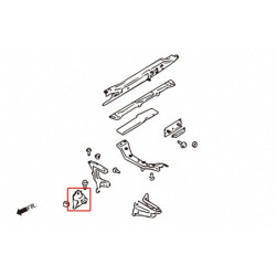 RX-8 1st SE3P 2003-2012 Mazda Harden Support moteur Hardrace