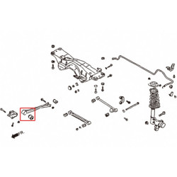 Impreza 1st WRX GC GF GM 1992-2000 Subaru Trailing Bras silentbloc Hardrace