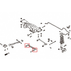 Impreza 1st WRX GC GF GM 1992-2000 Subaru Rear Front Lateral Bras silentbloc Hardrace