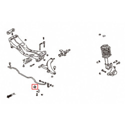 Impreza 1st WRX GC GF GM 1992-2000 Subaru Front rear- Reinforced Stabilizer silentbloc Hardrace