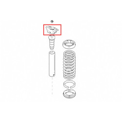 Focus MK2 Ford Rear Reinforced Strut Mount Hardrace