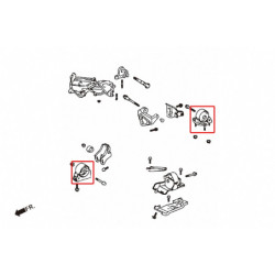 Corolla altis auris 7th E100 1991-2002 Toyota Harden Enigne Mount Hardrace