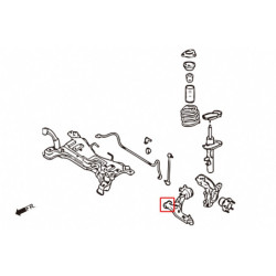 Focus MK3 Ford Bras inférieur avant silentbloc Hardrace