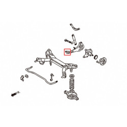 6 ATENZA 1st GG GY 2002-2008 Mazda Rear Trailing Bras silentbloc Hardrace