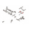 Legacy outback 3rd BE BH BT 1998-2002 Subaru Bras supérieur arrière silentbloc Hardrace