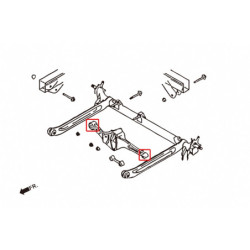 Sentra sylphy 5th B15 N16 2000-2006 Nissan Rear Lateral Link silentbloc Hardrace
