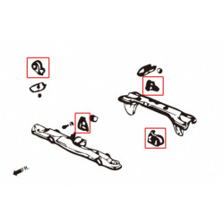 Civic 4th Honda Harden Support moteur Hardrace