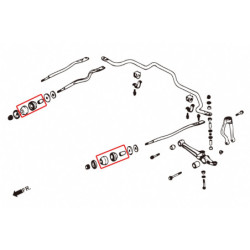 Accord 6th 1997-2002 Honda Tpv Reinforced Tension Rod silentbloc Kit Hardrace