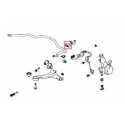 Civic 7th Honda Front Stabilizer silentbloc Hardrace