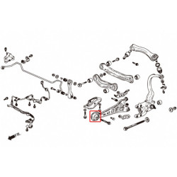 Accord 4th 1989-1993 CB1 2 3 4 Honda Rear Trailing Bras Bush Hardrace