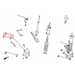 Mark x reiz 1st GRX120 2004-2009 Toyota Bras supérieur arrière Adjustable Hardrace