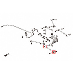 Accord 6th 1997-2002 Honda Rear Bras inférieur avant silentbloc Hardrace