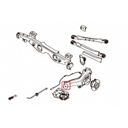 Hatchback R50 52 53 Mini Rear Trailing Bras silentbloc Hardrace