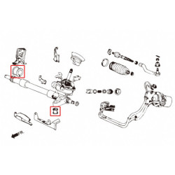 Civic 8th Honda Steering Rack silentbloc Hardrace
