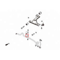 Astra H 2004-2009 Opel Front Stabilizer silentbloc Hardrace
