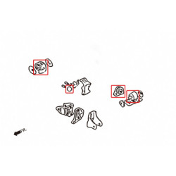 Lancer evolution 7-9th CT9A Mitsubishi Harden Support moteur Hardrace