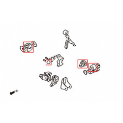 Lancer evolution 7-9th CT9A Mitsubishi Harden Support moteur Hardrace