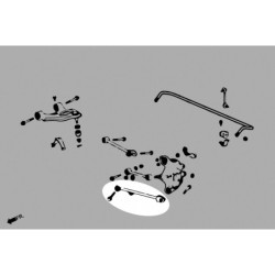 Accord 8th Honda Rear Bras de suspension Hardrace