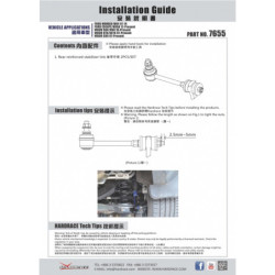 Mondeo MK4 2007-2014 Ford Rear Reinforced Stabilizer Link Hardrace