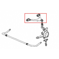 S2000 AP1 2 Honda Bras supérieur avant Kit carrossage Hardrace