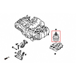 Legacy outback 5th BM BR 2009-2014 Subaru Harden Support moteur Hardrace