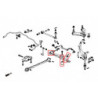  BB1 2 3 4 Honda Bras inférieur arrière silentbloc Hardrace