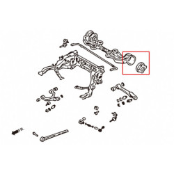 RX-7 3rd FD 1991-2002 Mazda Rear Diff Mount silentbloc Hardrace