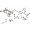 Impreza 3rd WRX GE-GR 2007-2013 Subaru Rear Trailing Bras silentbloc Hardrace