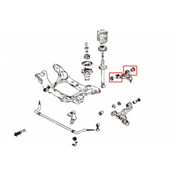 RX-7 3rd FD 1991-2002 Mazda Bras supérieur avant silentbloc Hardrace