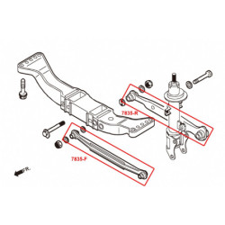 Romeo 156 1997-2007 Alfa Rear Lateral Front Bras Hardrace