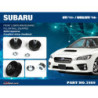 Impreza 3rd STI GE-GR 2007-2013 Subaru Bras inférieur avant Bush Hardrace