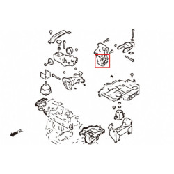 206 1998-2012 Peugeot Reinforced Mount Bush Hardrace