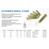 Civic 4th Honda Extended Wheel Stud Hardrace