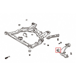 Teana J31 04-07 Nissan Bras inférieur avant Bush Hardrace