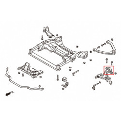 Z 6th Z34 2008-2021 Nissan Bras inférieur avant Compliance Bush Hardrace