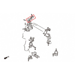 Alphard vellfire 1st 2002-2008 Toyota Reinforced Support moteur Hardrace