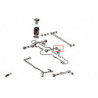 Land cruiser J80 1990-1997 J105 1998-2007 Toyota Bras supérieur arrière Bush Hardrace