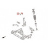 LS 4th XF40 07–17 Lexus Bras supérieur avant silentbloc Hardrace