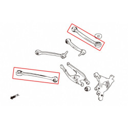 3 Series F80 M3 2014-2018 BMW Rear Toe Kit Trailing Bras Hardrace