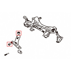 Sportage 3rd SL 2010-2015 Kia Bras inférieur avant Bush Set Hardrace