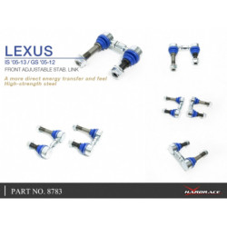 IS 2nd XE20 2006-2013 Lexus Front Adjustable Stab. Link Hardrace
