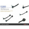 Mustang MK6 S550 2015-2023 Ford Bras inférieur avant Hardrace