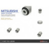 3000GT GTO Z11A Z15A Z16A 1990-2000 Mitsubishi Bras inférieur arrière silentbloc Hardrace