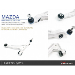MX-5 MIATA 3rd NC 2006-2014 Mazda Front Lower Bras de suspension Hardrace