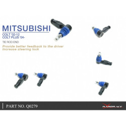 Colt Z20 Z30 2002-2012 Mitsubishi Biellette de direction Ends Hardrace